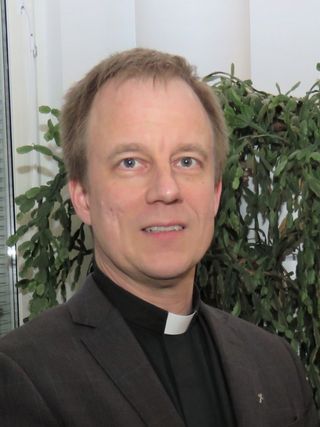 Kirkkoherra Harri Niemelä.