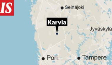 16-vuotias suistui autolla ojaan Karviassa – epäillään törkeästä rattijuopumuksesta