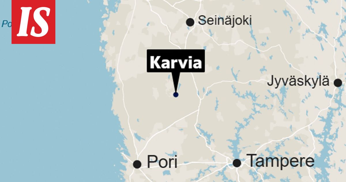 16-vuotias suistui autolla ojaan Karviassa – epäillään törkeästä rattijuopumuksesta