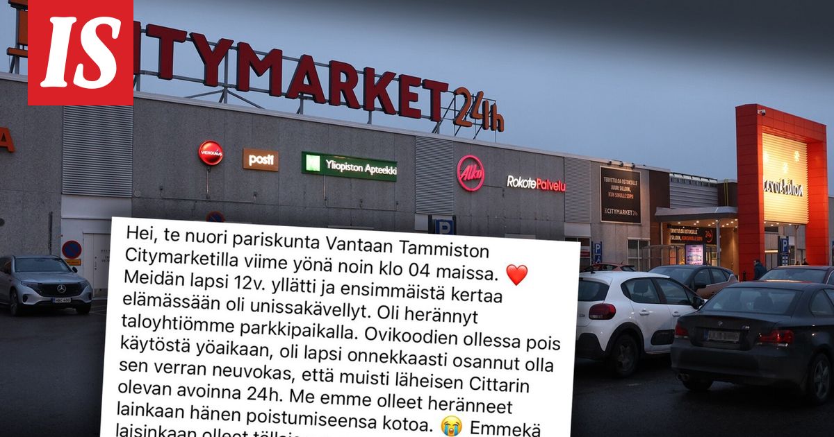 12-vuotias heräsi alusvaatteisiltaan ulkoa – oma neuvokkuus ja nuori sankaripariskunta pelastivat