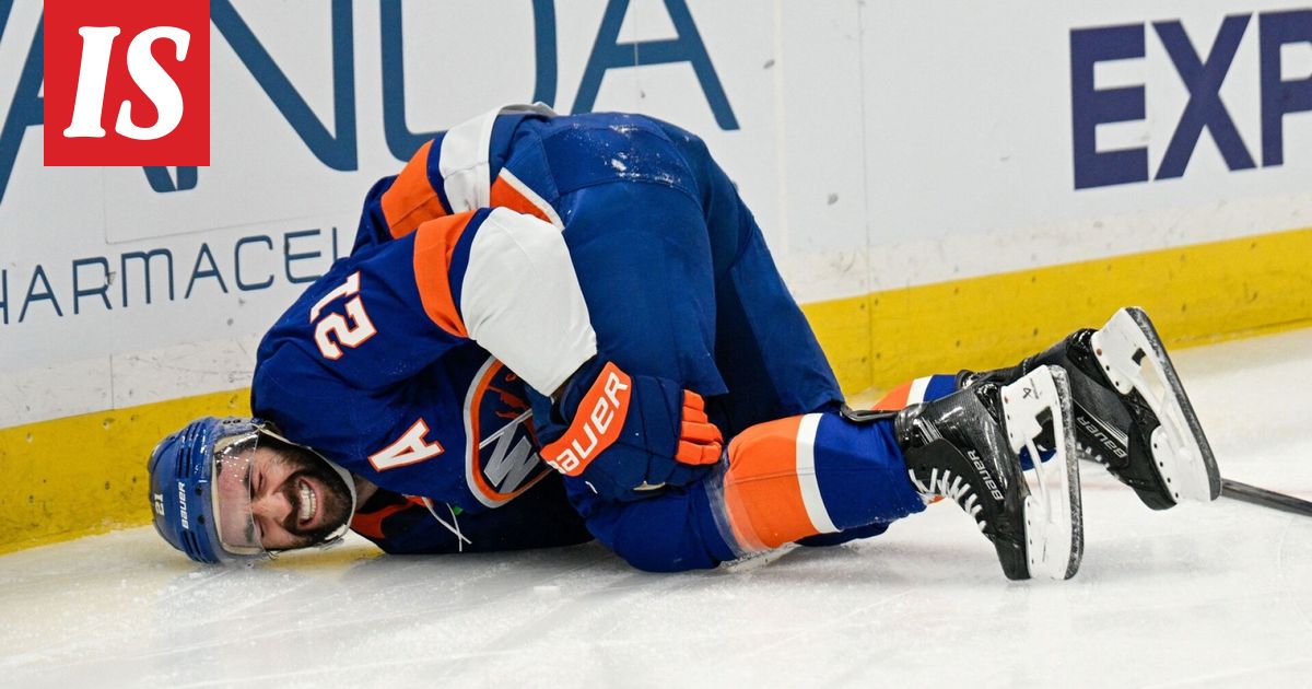 NHL: Kyle Palmieri syötti maalin, eturistiside repesi hetki aiemmin