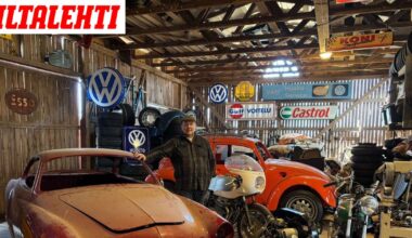 Kansanedustajan huima autokokoelma julki – Tallissa jopa Keke Rosbergin vanha auto