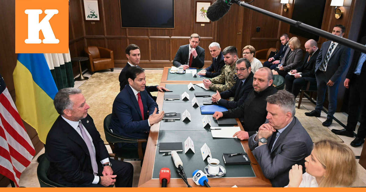 Ukrainan valtuuskunta ja Trumpin neuvottelijat tapasivat Floridassa