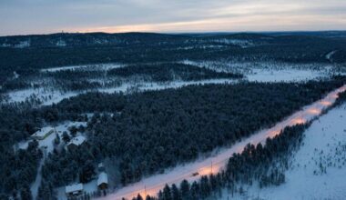 Aurinko nousee seuraavan kerran Utsjoella pian tammikuun puolivälin jälkeen. LEHTIKUVA/AFP