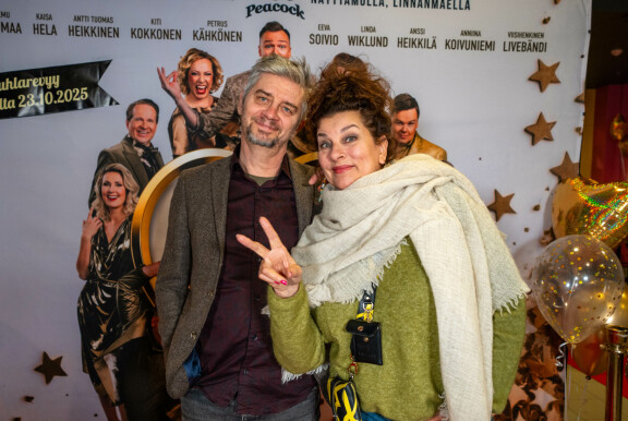 Satu Silvo ja Reidar Palmgren ovat upea pari.