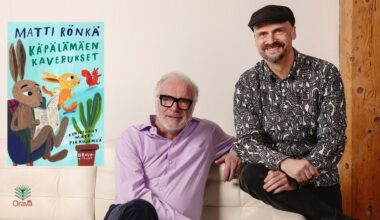 Matti Röngän ja Matti Pikkujämsän Käpälämäen kaverukset on Runeberg Junior -ehdokas