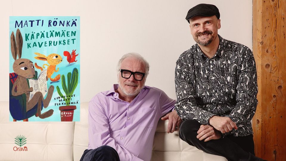 Matti Röngän ja Matti Pikkujämsän Käpälämäen kaverukset on Runeberg Junior -ehdokas