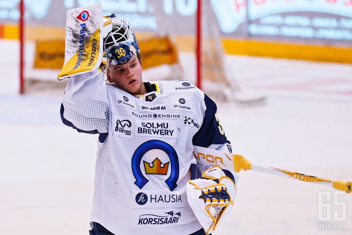 Petteri Rimpinen sai käytösrangaistuksen viimeisessä erässä.