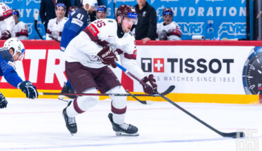 Oskars Batņa debytoi uudessa seurassaan.