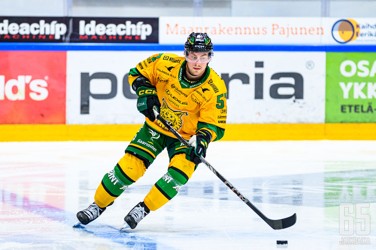 Ilves-puolustaja oli joukkueensa otteisiin tyytyväinen HPK-voiton jälkeen.