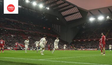 Nottingham Forest tyrmäsi Liverpoolin Anfieldillä maalein 3–0.