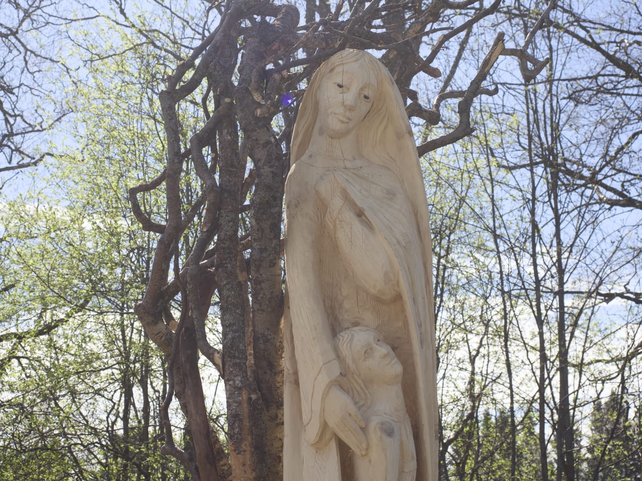 Saarelan veistospuistoon on tuotu uusia taideteoksia, ja sitä aletaan tällä viikolla kunnostaa.