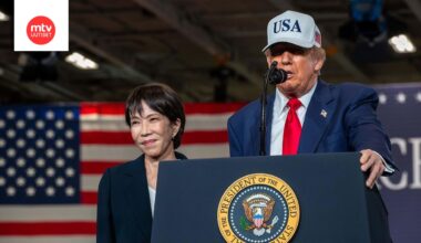 Japanin pääministeriä Sanae Takaichi ei allekirjoita väitteitä siitä, että Donald Trump olisi ohjeistanut Japania olemaan provosoimatta Kiinaa.