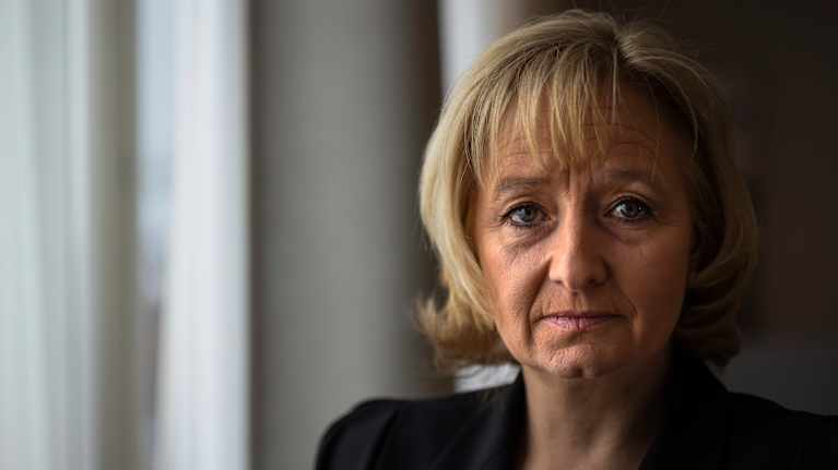 Nina Vaaranen-Valkonen Suojellaan Lapsia ry:n toiminnanjohtaja.