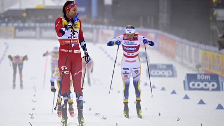 Skistad hiljensi norjalaisyleisön.