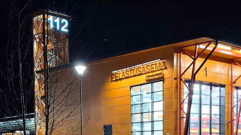 Alavuden paloasema, Etelä-Pohjanmaalla.