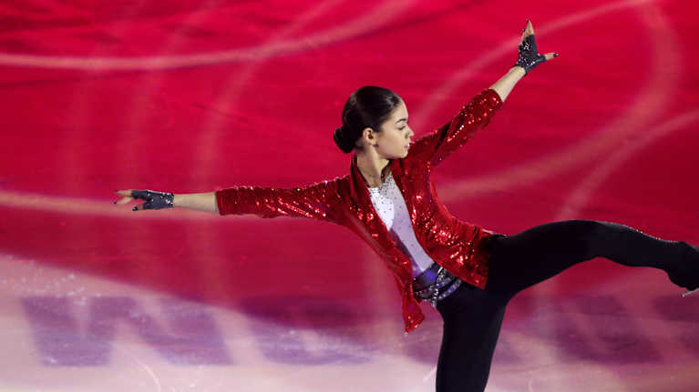 Adelija Petrosjan kuuluu Venäjän naisluistelun kärkiurheilijoihin. 