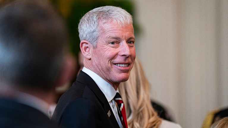 Yhdysvaltain energiaministeri Chris Wright Valkoisessa talossa.