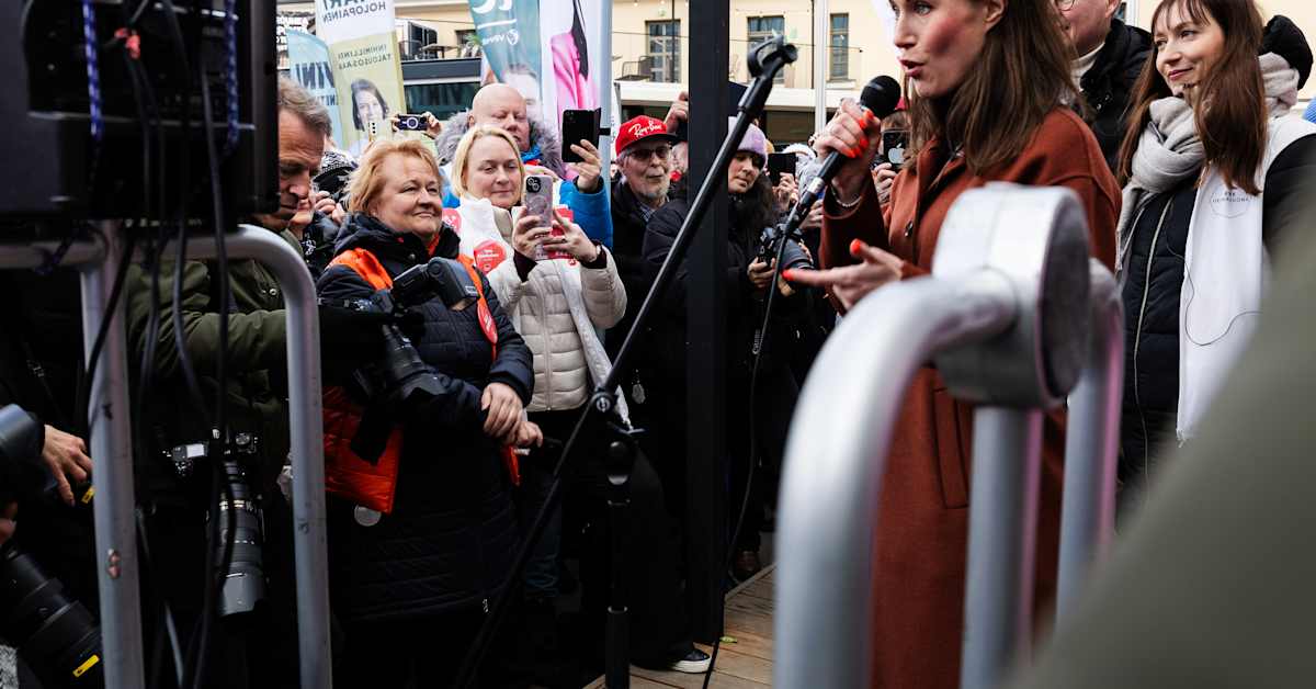 Sanna Marin puhuu tänään yleisötilaisuudessa | Uutisia lyhyesti