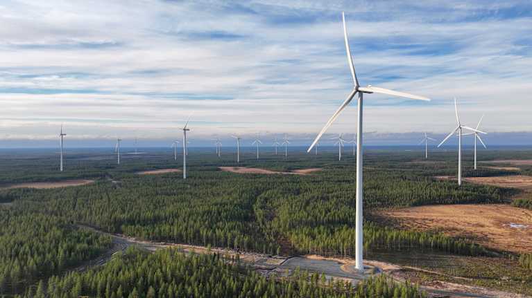 Iin Pahkakosken tuulivoimapuisto sijaitsee Pohjois-Pohjanmaalla Iin kuntaan kuuluvalla Pahkakosken ulkopalstalla, Oulun kaupunkiin kuuluvan Yli-Iin alueen läheisyydessä. Alueelle on noussut 30 teollisen kokoluokan tuulivoimalaa.