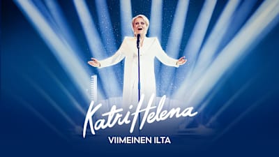 Katri Helena  viimeisen Viimeinen ilta -konsertin key imagessa.
