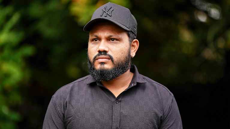 Viswashkumar Ramesh katsoo kaukaisuuteen.