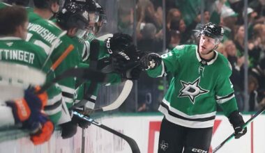 Dallas Starsin Mikko Rantanen huippuiskussa NHL:ssä – juhli isoa merkkipaalua | Urheilua lyhyesti