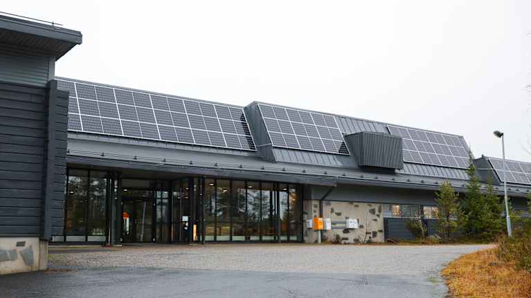 Ulkokuva Hotelli Pikku-Syötteestä 27.10.2025.