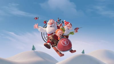 Korvatunturin joululoma -animaation key image.