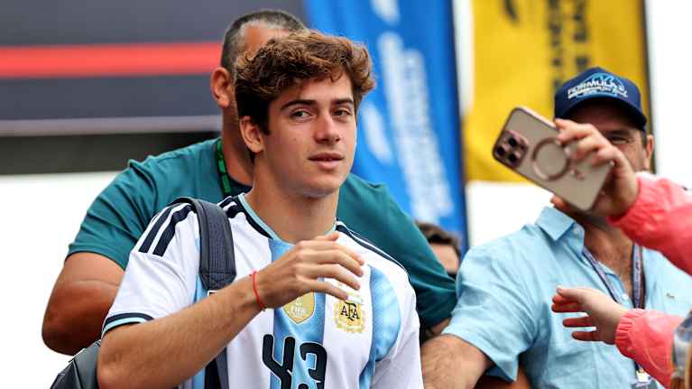 Franco Colapinto ennen Brasilian GP:tä.