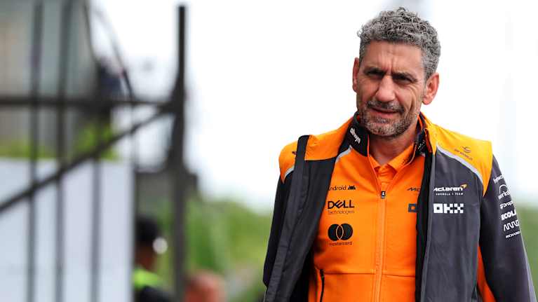 McLaren-pomo Andrea Stella.