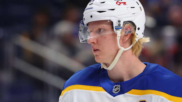 Buffalon kapteeni Rasmus Dahlin.