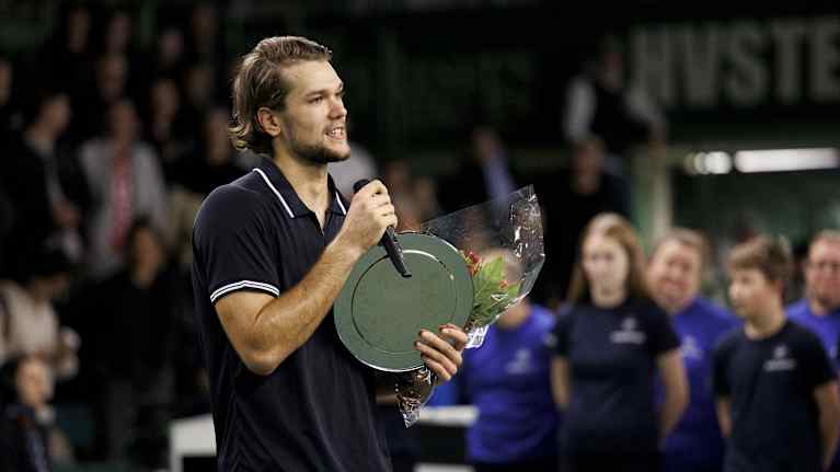 Suomen Otto Virtanen hävisi Patrick Kypsonille tenniksen miesten ATP-haastajaturnauksen finaalissa Helsingissä 9. marraskuuta 2025.