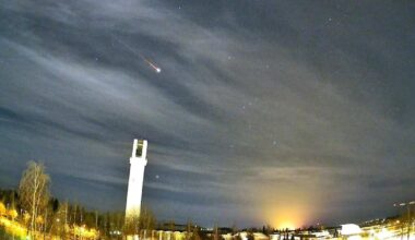 Tulipallo valaisi öistä taivasta Lakeuden ristin yllä – Ursan analyytikko: ”Yli 30 sekunnin lento todella harvinainen” | Etelä-Pohjanmaa