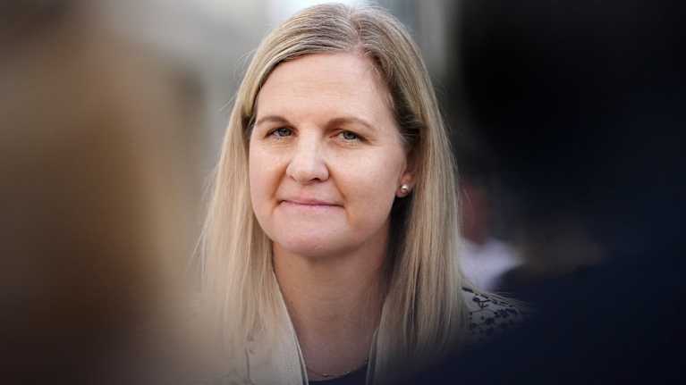 Kirsty Coventry kuvassa.