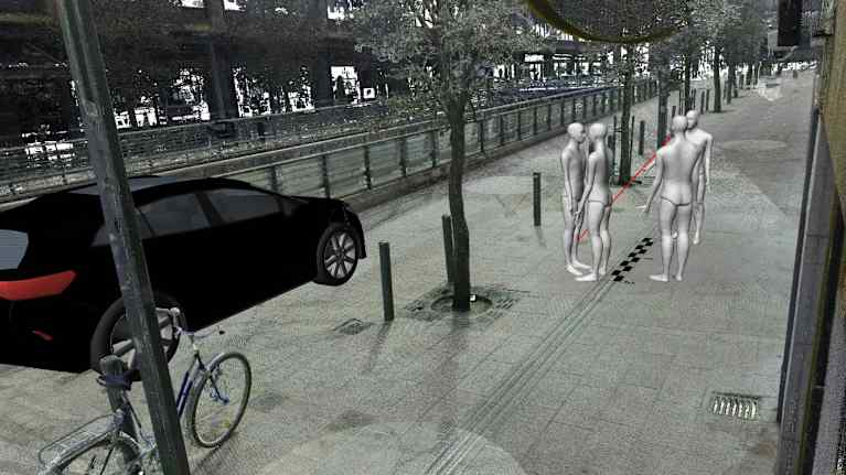 hahmoja poliisin visualisoinnissa.