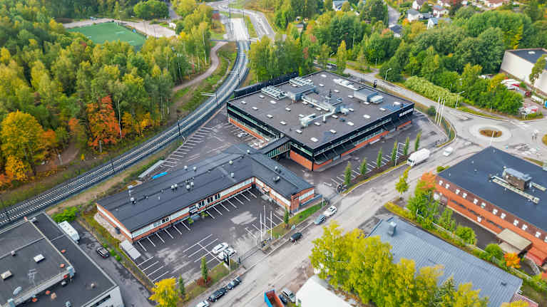 Blueforsin pääkonttori.