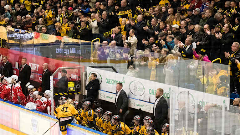 Yleisöä ja vaihtoaitio Lappeenrannan Kisapuistossa.