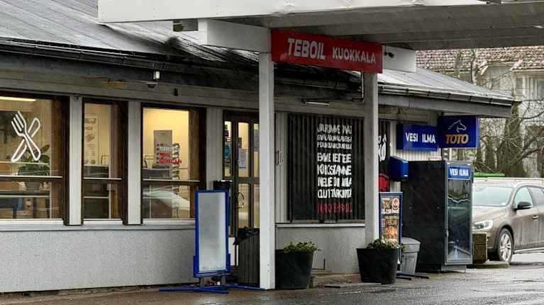 Kuokkalan Teboil huoltoasema Lempäälässä. 