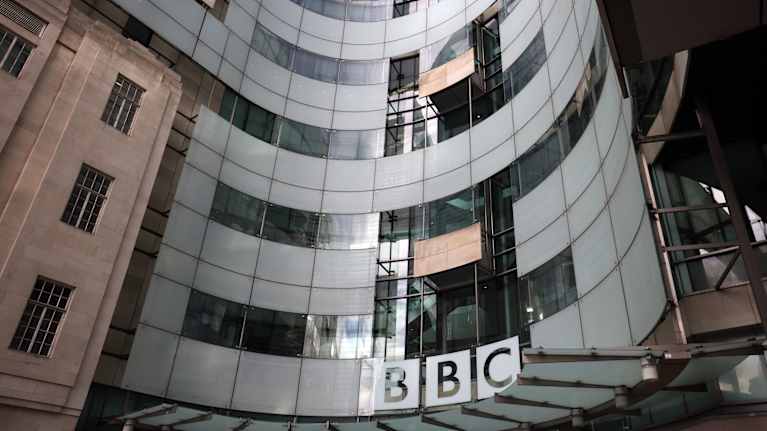 BBC:s byggnad i London.