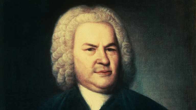 E.G. Haussmannin maalaus Johan Sebastian Bachista.