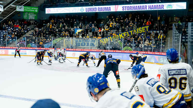 Rauman Lukko kohtasi norjalaisen Storhamarin Mestarien liigassa 18.11.2025.