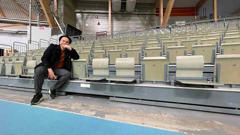 Ilja Teppo Joensuun Areenassa. 