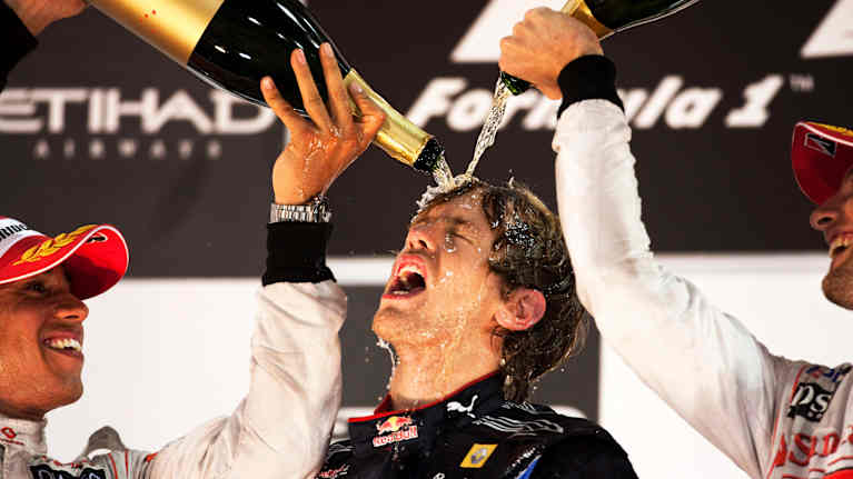 Sebastian Vettel 2010 mestari.