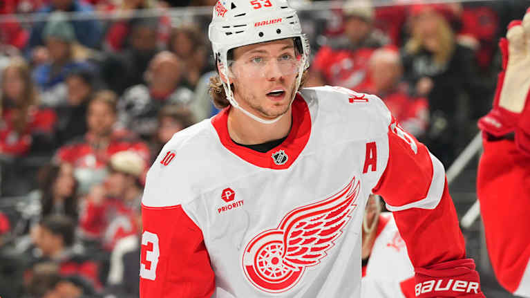 Moritz Seider pelaa hienoa kautta Detroitin puolustajana.