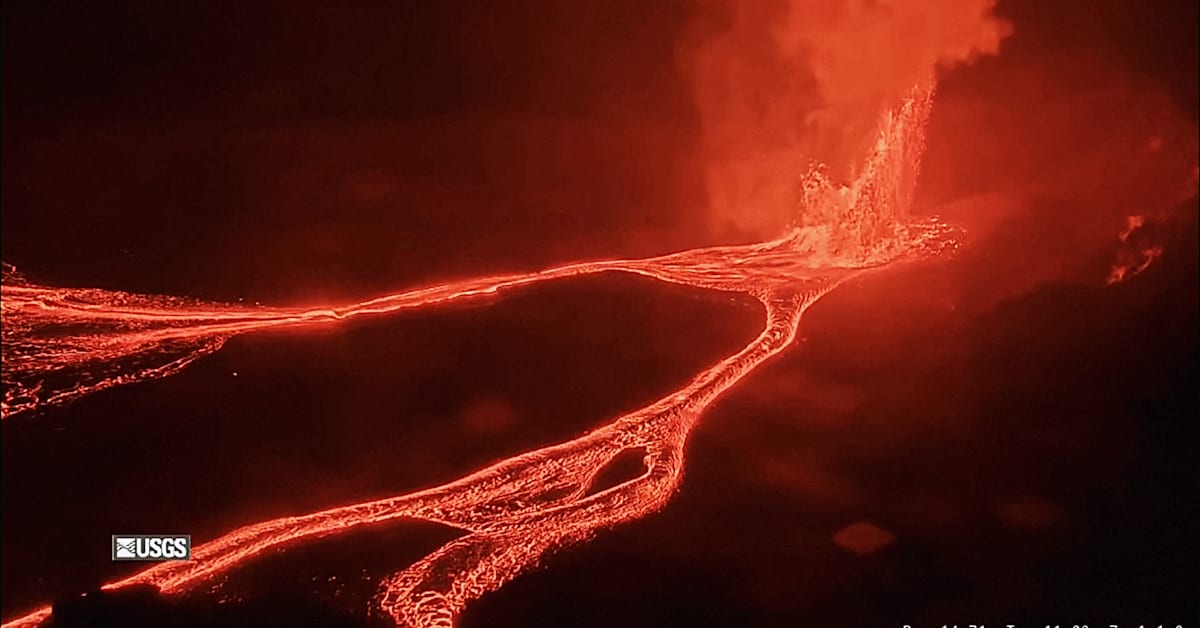 Tulivuori syöksi laavaa 120 metrin korkeuteen Havaijilla | Uutisia lyhyesti