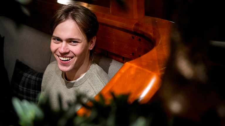 Hiihtäjä Leevi Tarjanne.