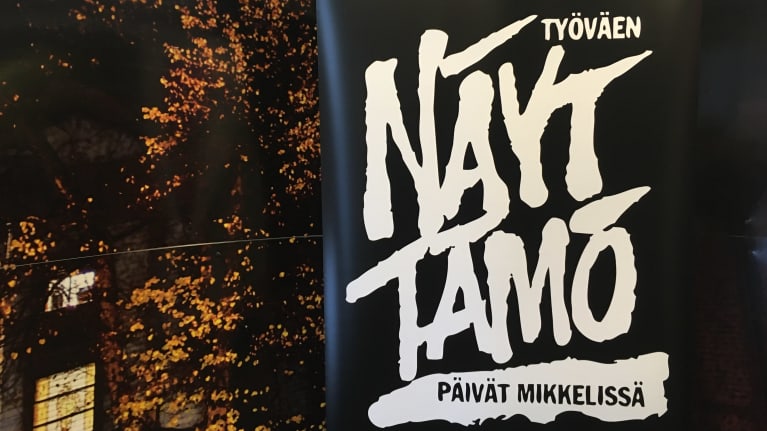 Työväen näyttämöpäivien juliste.