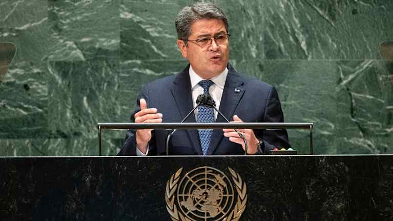 Juan Orlando Hernandez.