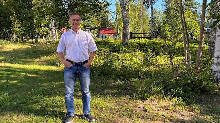 Ruokolahden kunnanjohtaja Jukka-Pekka Bergman.